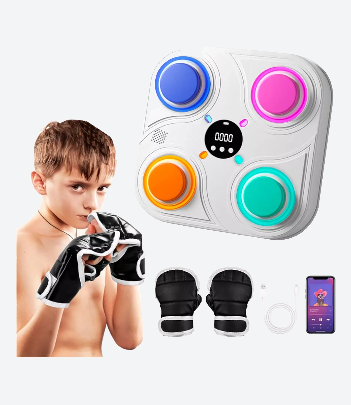 Maquina Boxeo Niños Adultos - 01