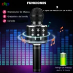Micrófono inalámbrico para Karaoke
