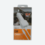 Cargador Auto Time Carga Rápida. 3.1 a Cable iPhone