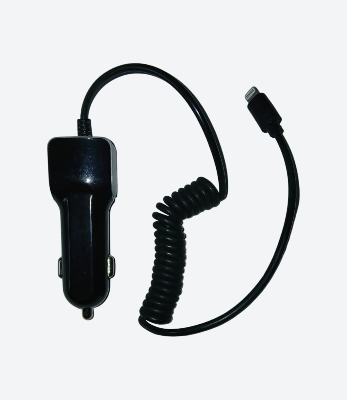 Cargador Auto Time Carga Rápida. 3.1 a Cable iPhone - Imagen 3