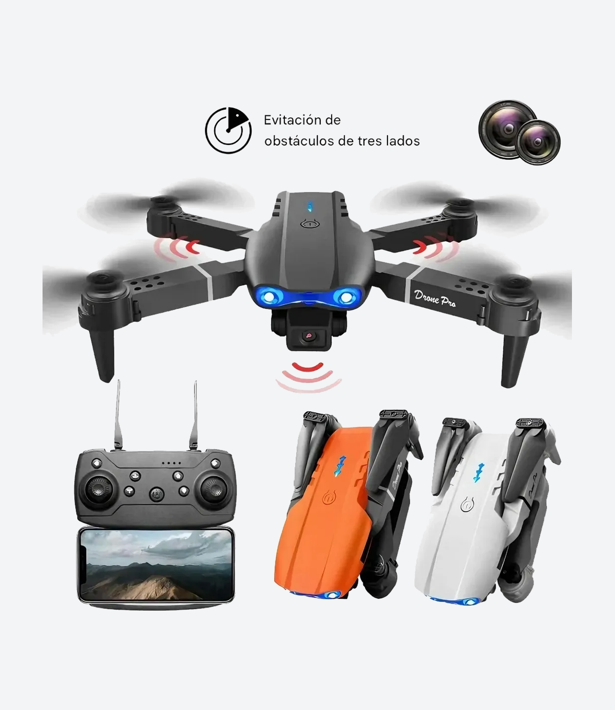 Drone E99 Pro Max Dual Cámara 4k.