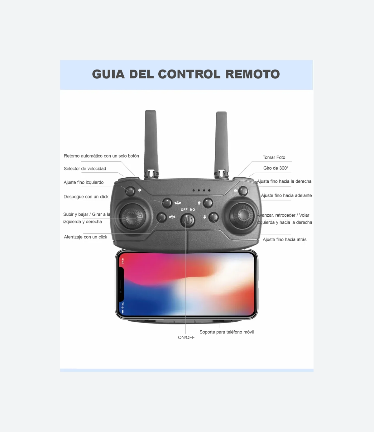 Drone E99 Pro Max Dual Cámara 4k. - Imagen 3