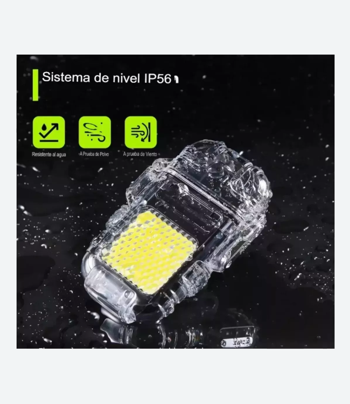 Mini Linterna Led (Cob) con Encendedor Usb Recargable KL-303 - Imagen 5