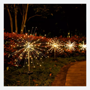 Estaca Solar Alambre 90 leds - 01