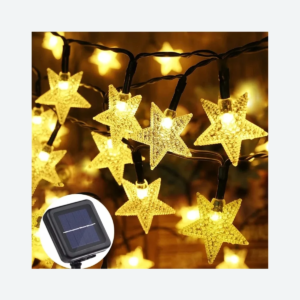 Guirnalda Estrella Navidad Solar - 01