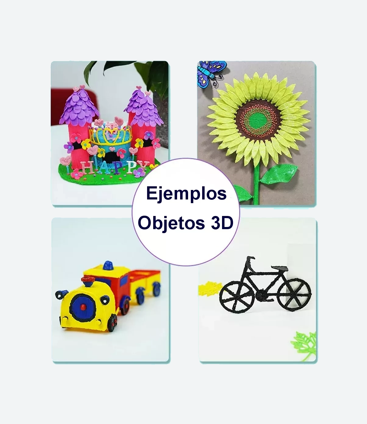 Lápiz 3D recargable con soporta lapicera 99301B - Imagen 5