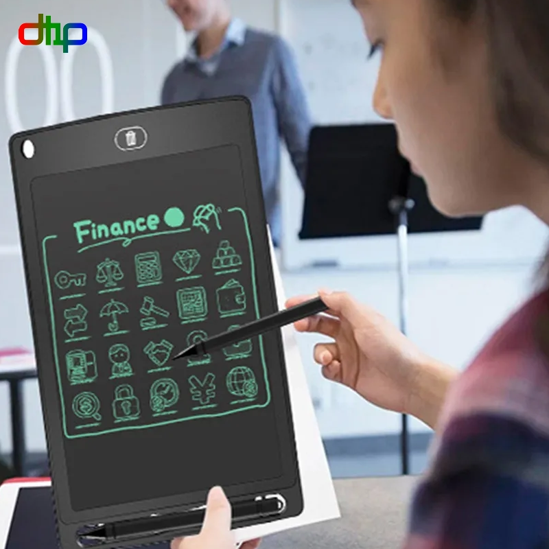 Pizarra Magica Lcd Tablet De 8.5 Pulgadas Trazo Unicolor Verde - Imagen 3