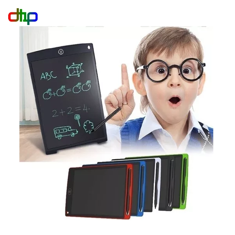 Pizarra Magica Lcd Tablet De 8.5 Pulgadas Trazo Unicolor Verde