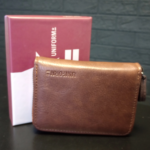 Tarjetero Billetera Hombre Pu Uniform - Marrón Liso