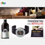 Termometro Digital Vino Brazalete Botella Sommelier C / Pila