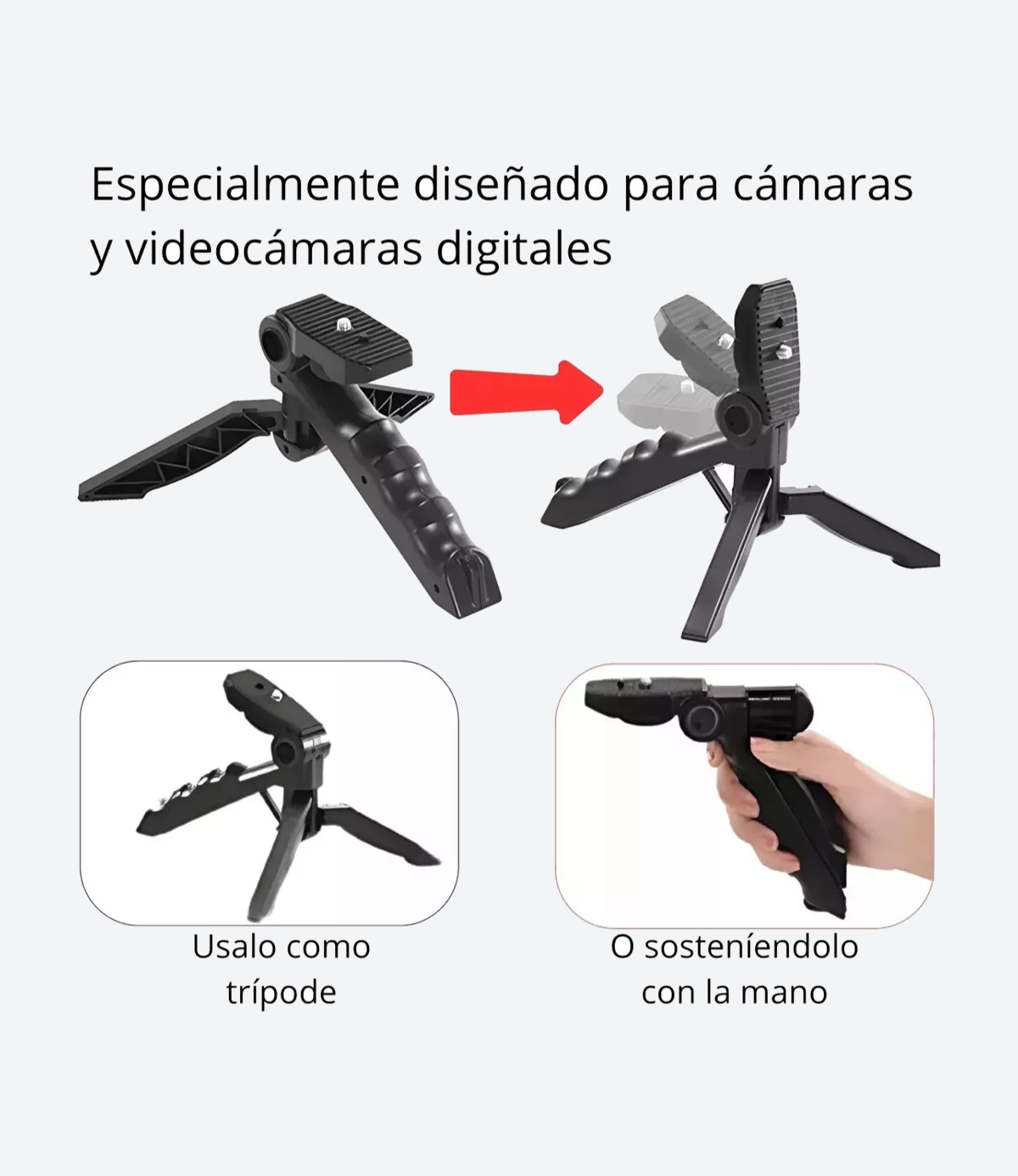 Kit Streaming Video Micrófono Trípode Led Iluminador Celular - Imagen 3