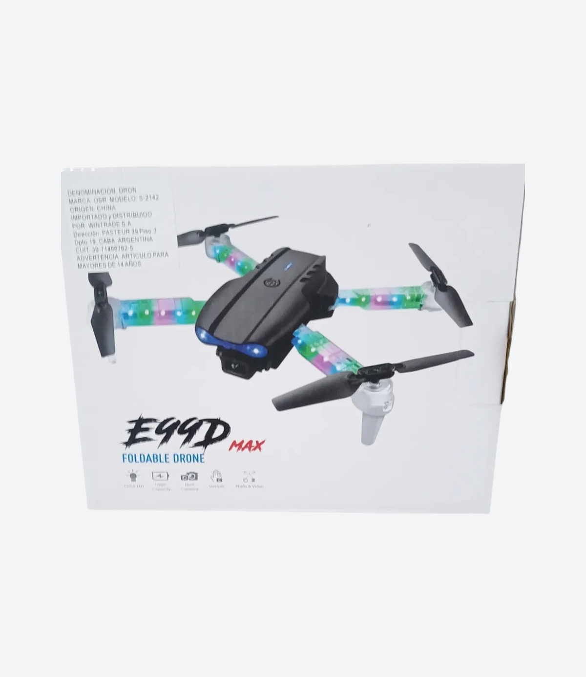 Drone E99D Max RGB - 01