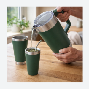 Set Matero 3 Piezas Acero Inoxidable - 01