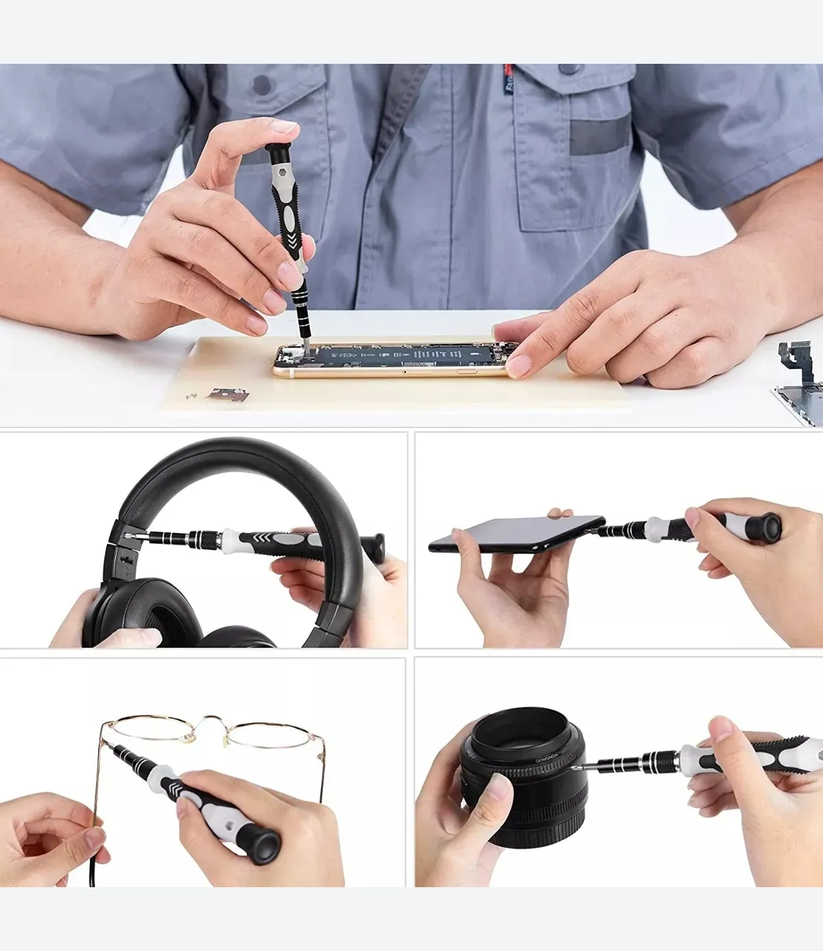 Set Destornilladores 115 en 1 - 07