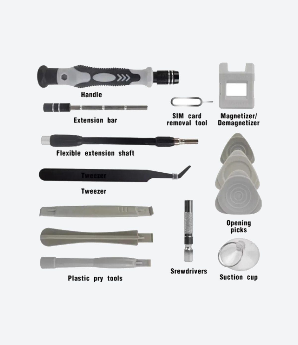 Set Destornilladores 115 en 1 - 08