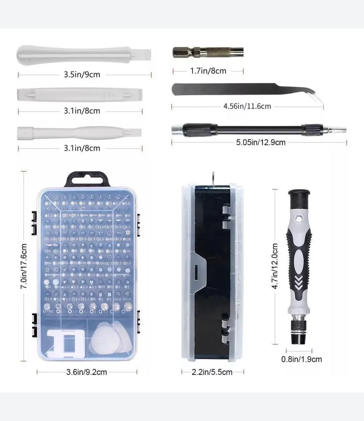 Set Destornilladores 115 en 1 - 11