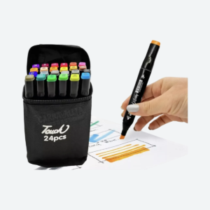 Set de 24 Marcadores Doble Punta Touch Yuzu Color Vibrant - 01