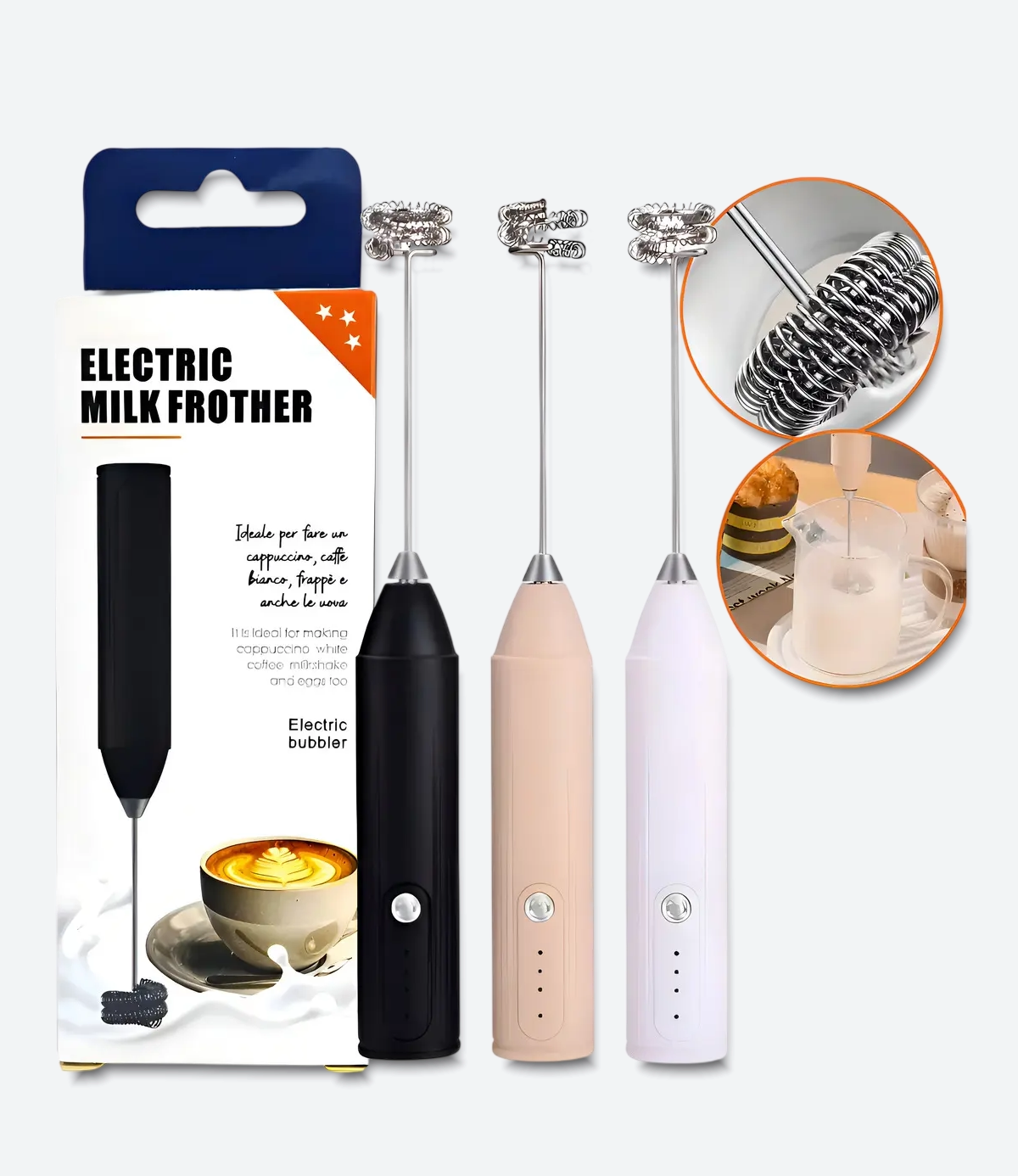 Batidor Cafe Milk Frother - 01
