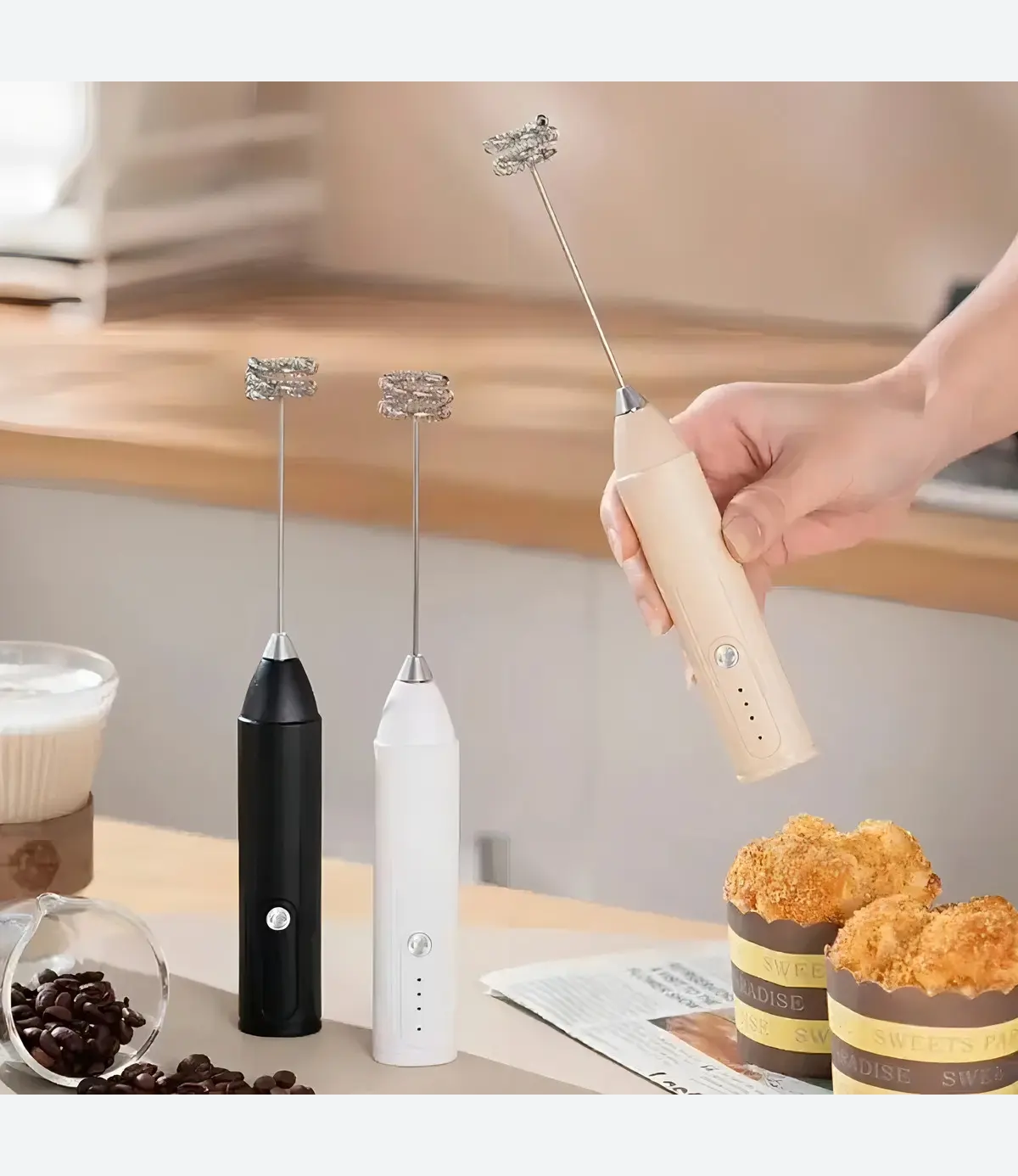Batidor Cafe Milk Frother - 02