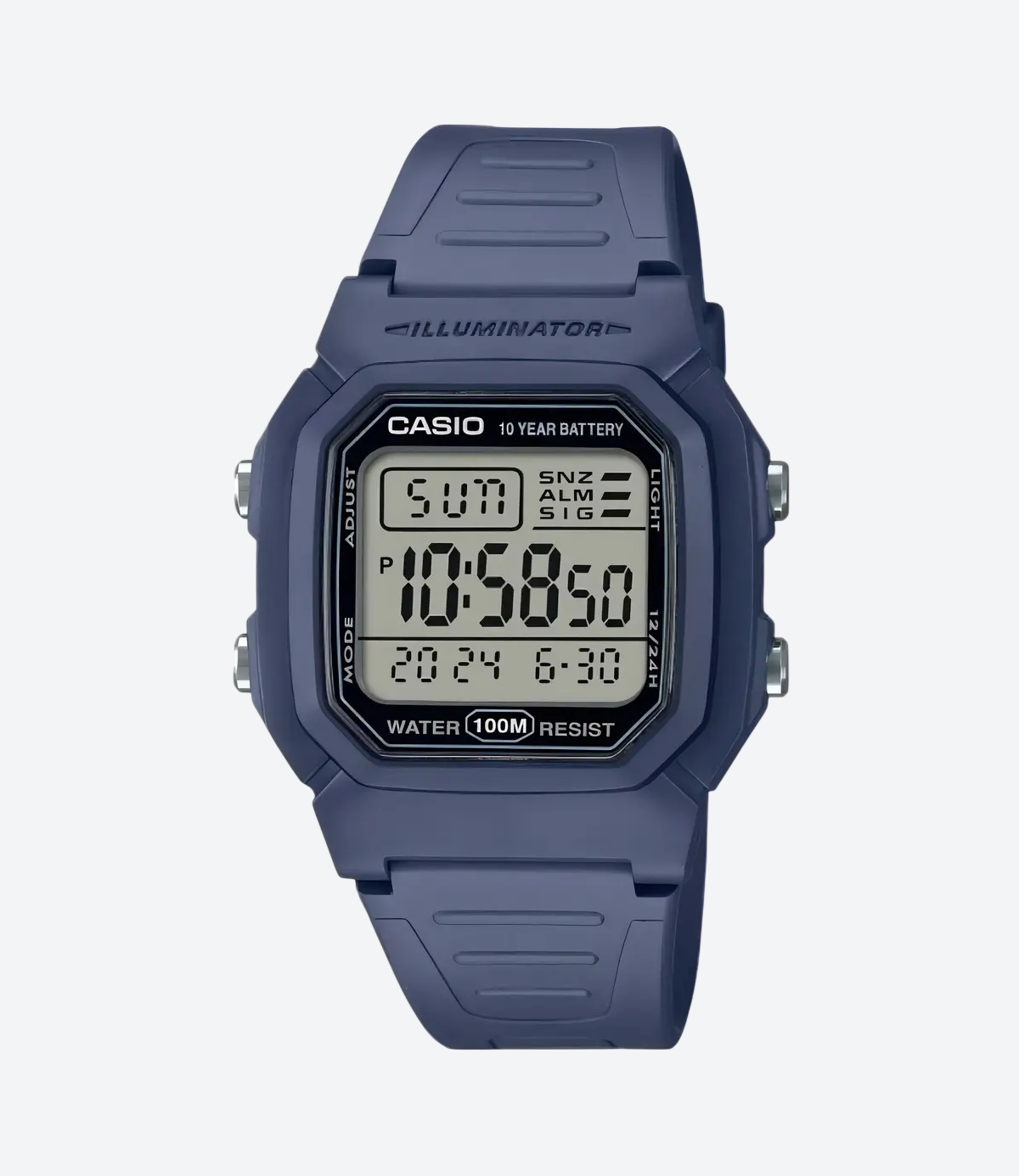 Casio Unisex W800H-1AVDF - 01