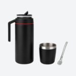 Termo de Acero 1LT con Mate y Bombilla-01