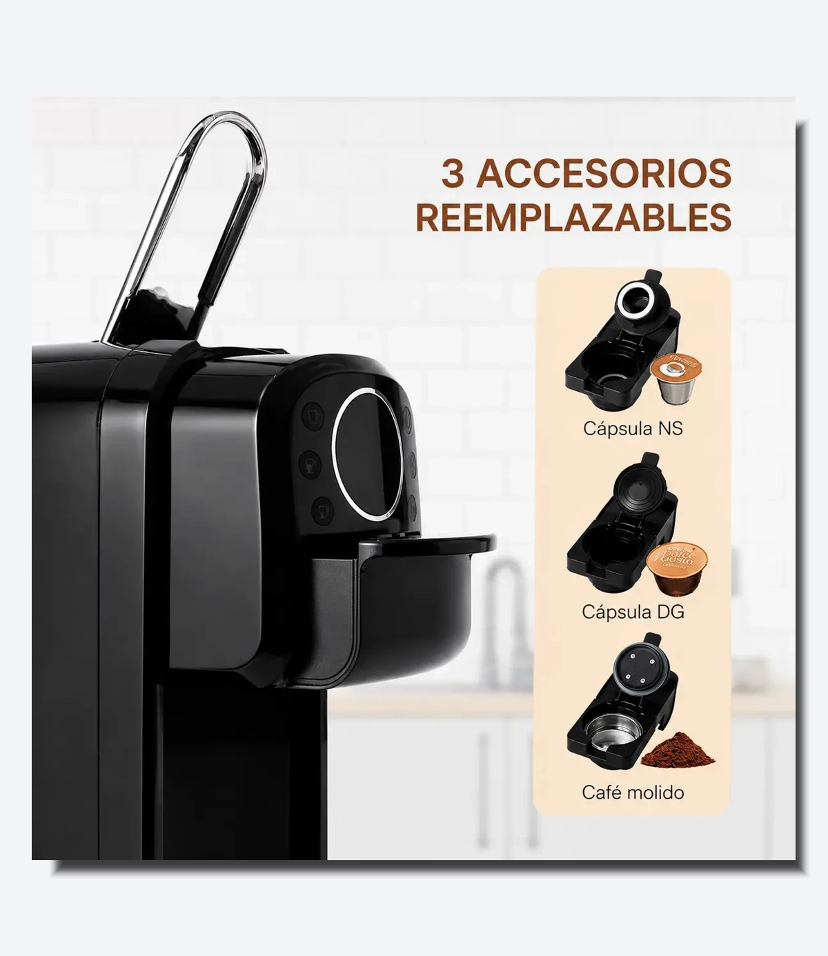 Cafetera Novohome MH - CM075 - 03