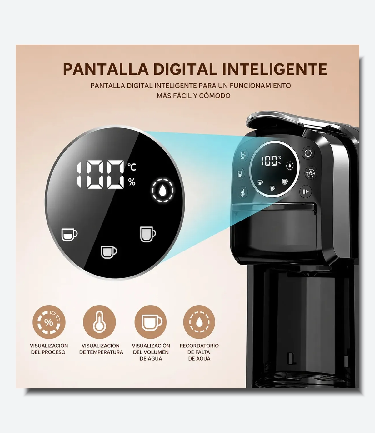 Cafetera Novohome MH - CM075 - 08
