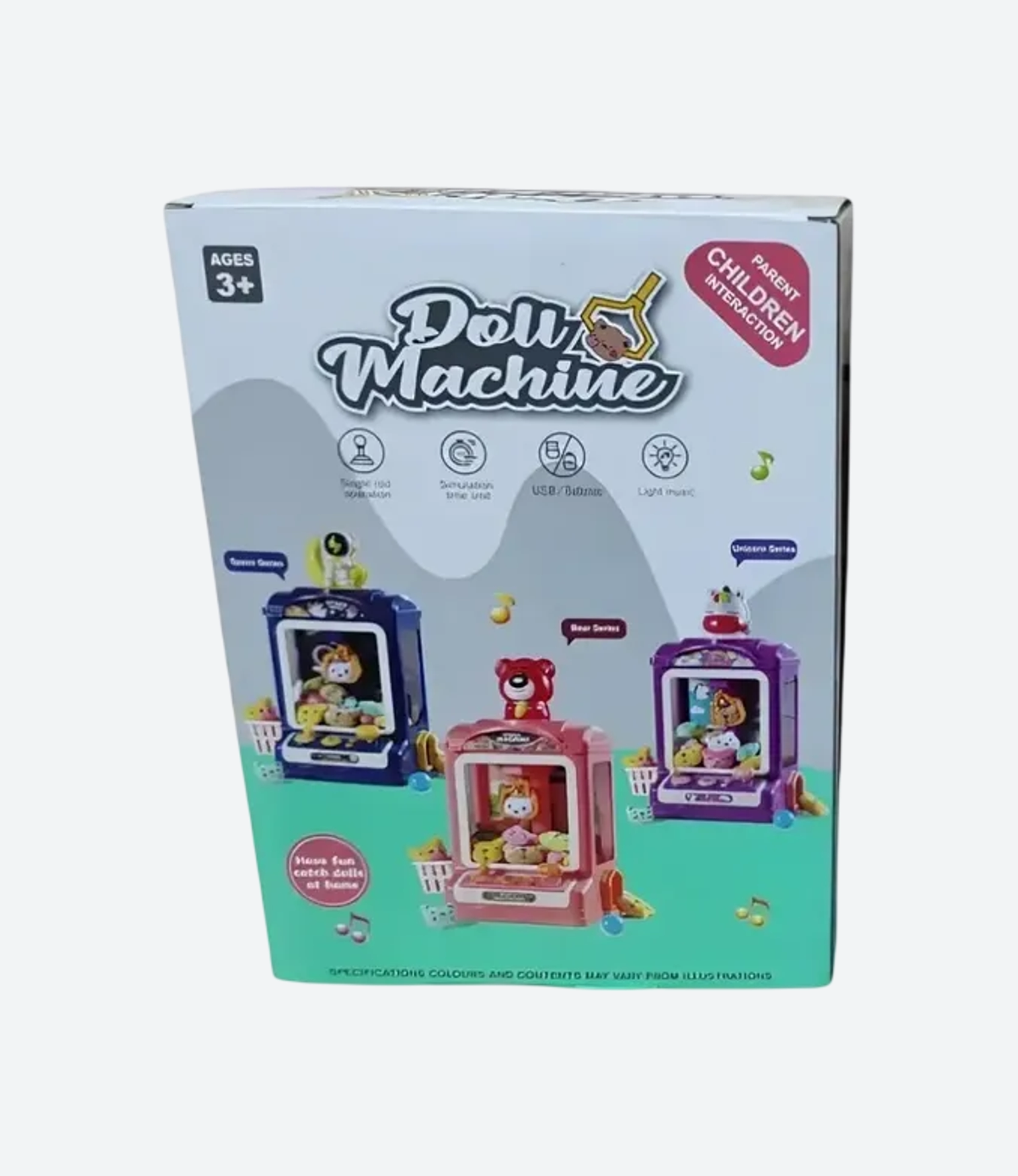 Mini Máquina Saca Peluches Eléctrico Astronauta-06