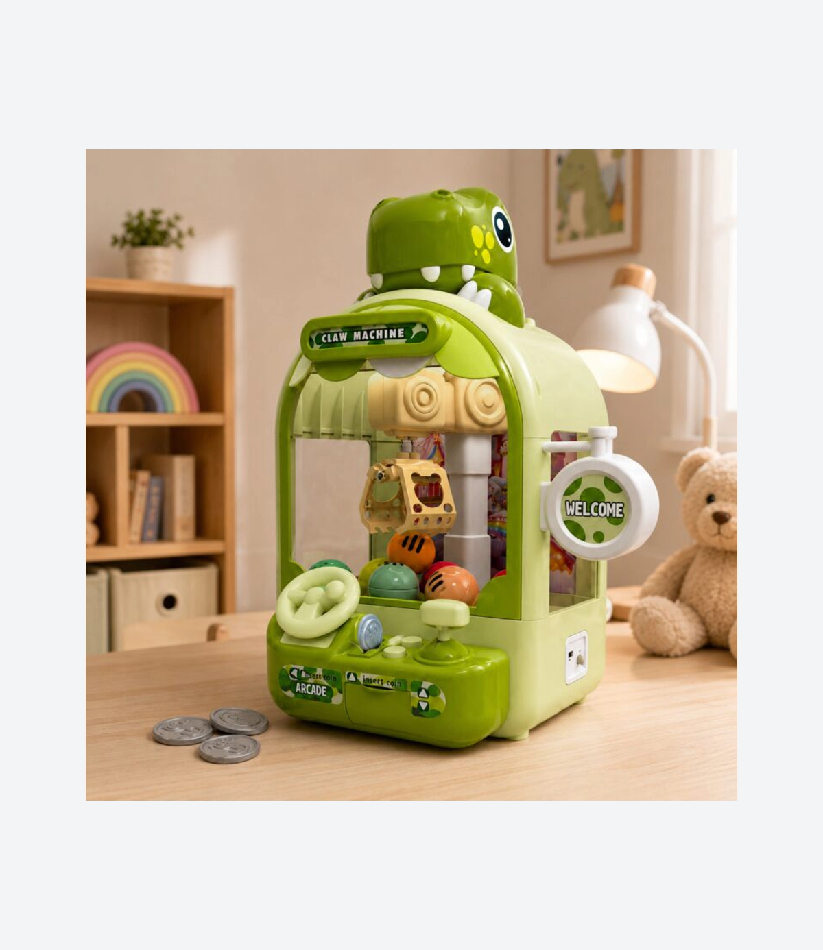 Mini Máquina Saca Peluches Eléctrica 2068-1D- 01