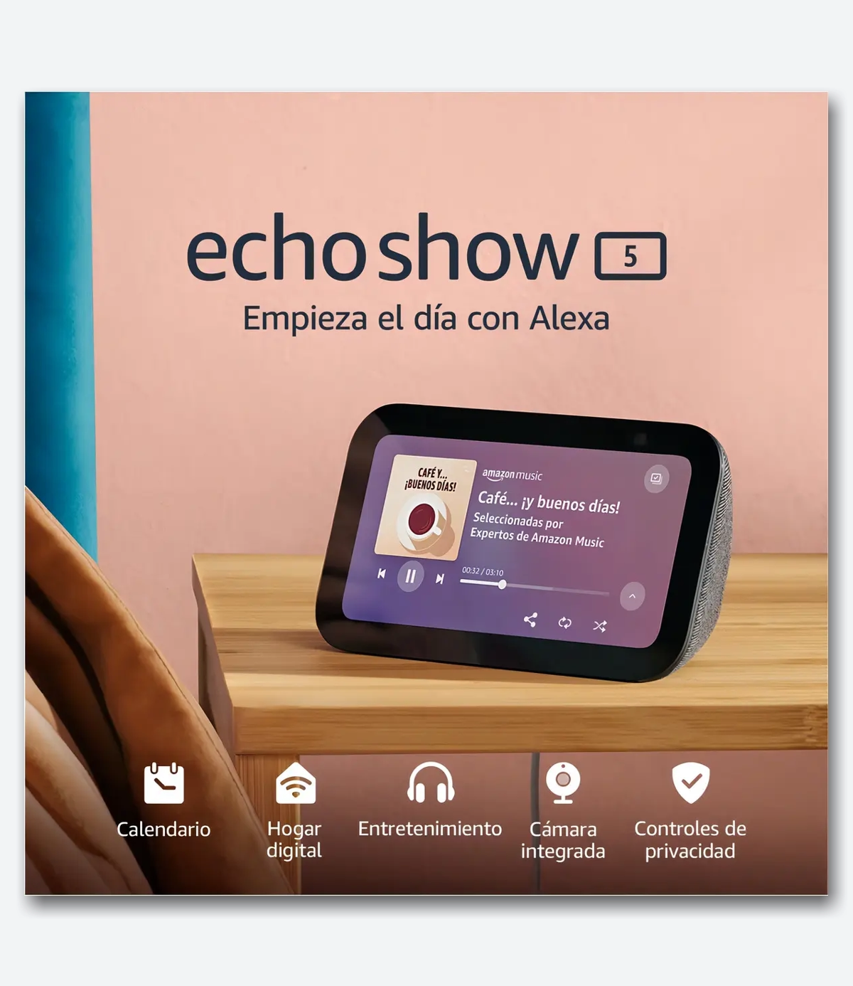 Amazon Echo Show 5 Charcoal - 06