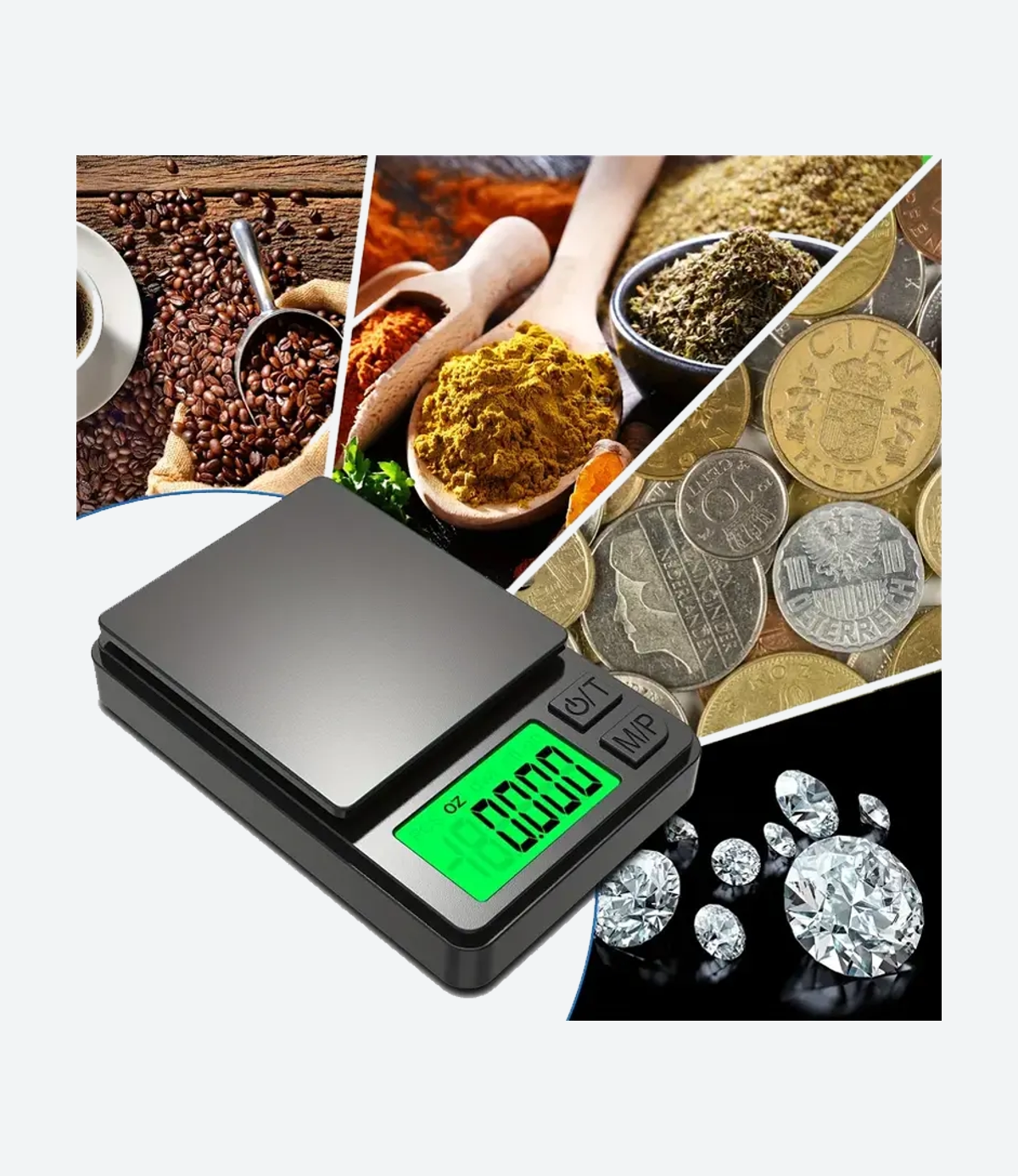 Balanza Digital T2 200g x 0.01g - 03