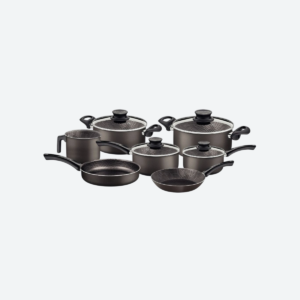 Bateria De Cocina 28599-602 Paris 7Pzs Negro - 01