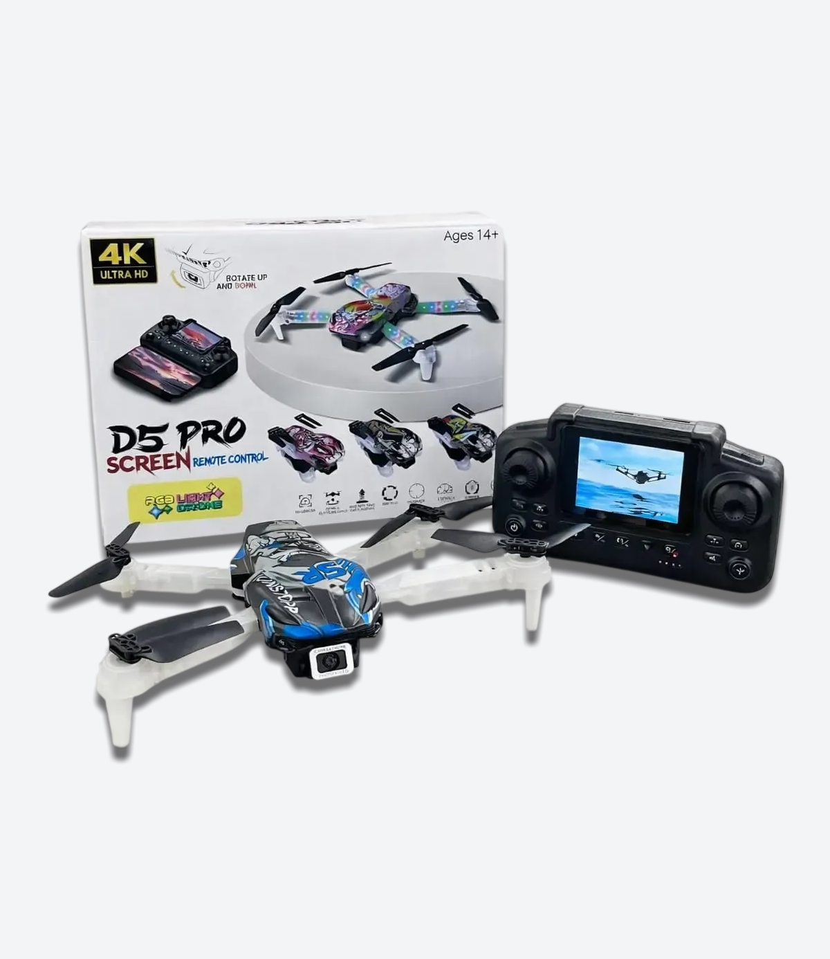 Dron D5 Pro Screen 4K Full HD - 05