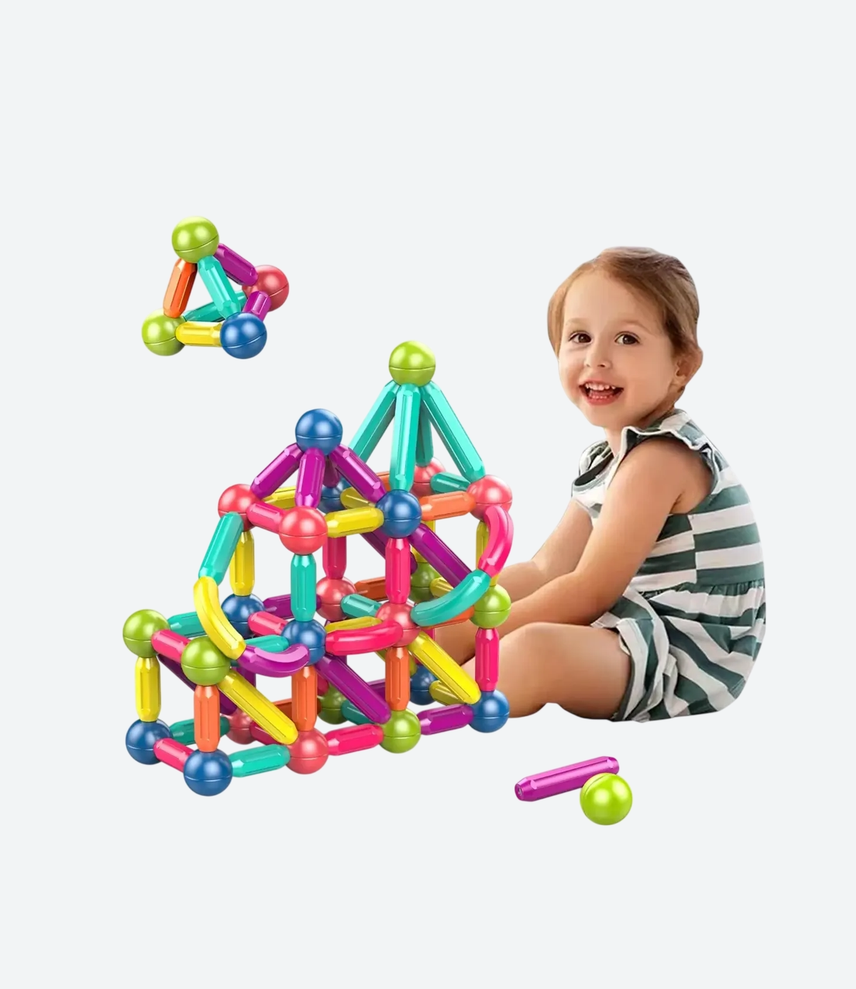 Juego Magnetico De Construcción 64 Piezas-04