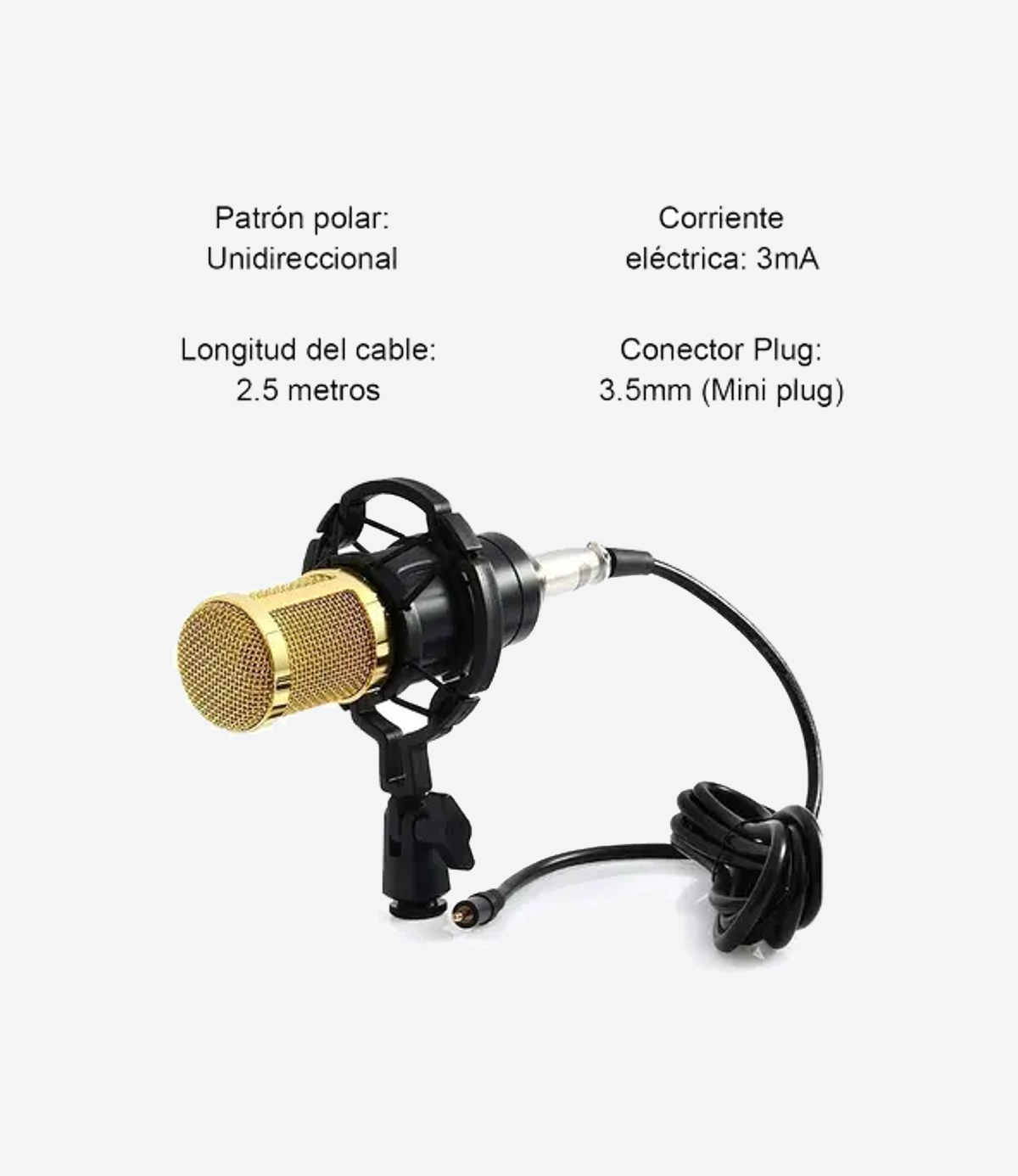 Microfono Condensador Unidireccional Skyway M5 - 03