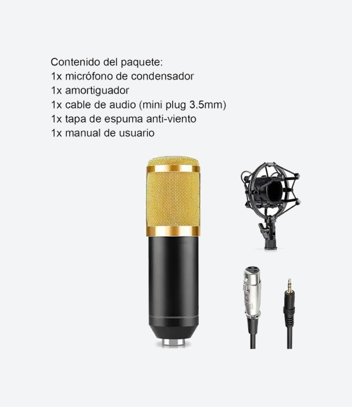 Microfono Condensador Unidireccional Skyway M5 - 04
