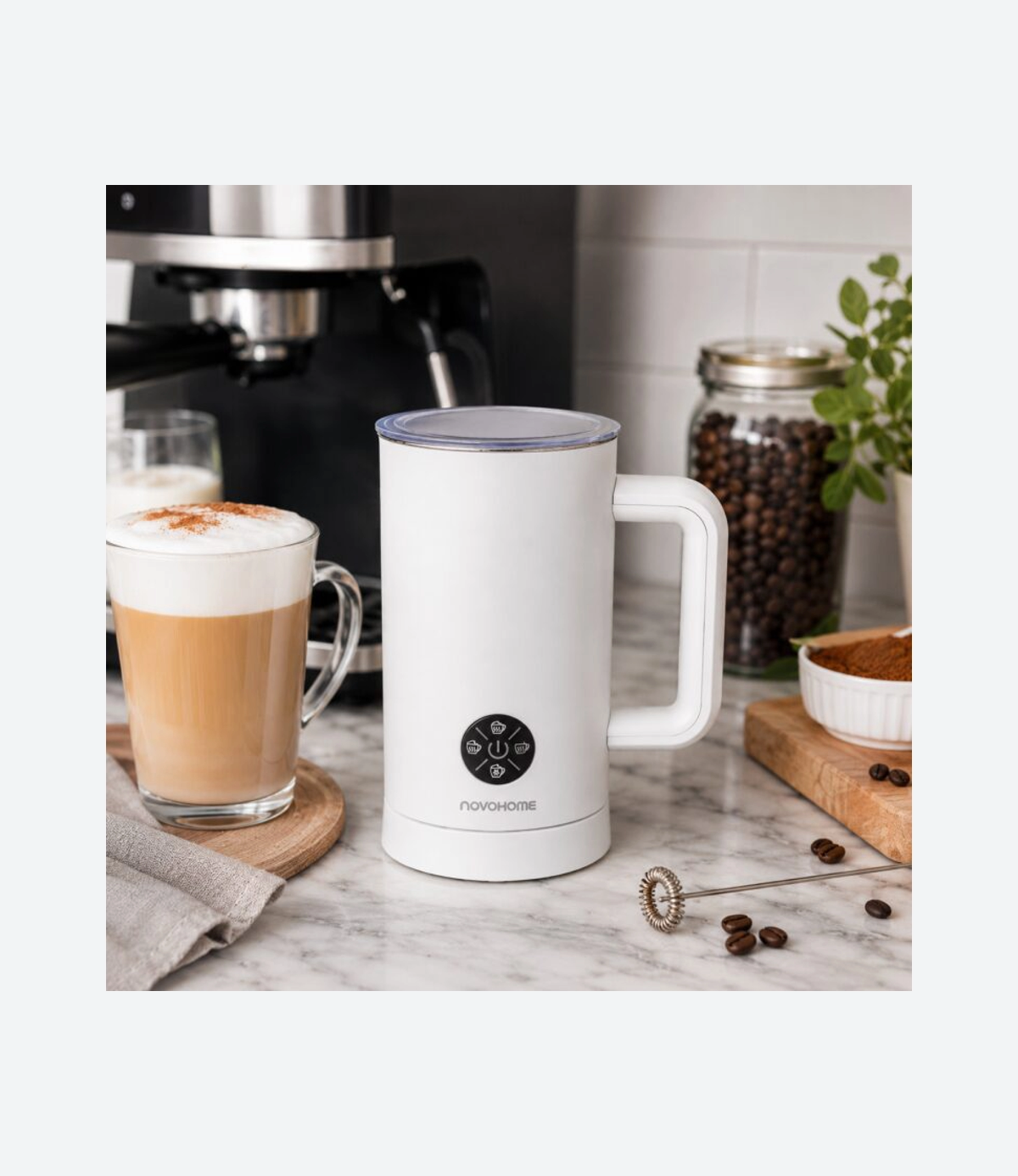 Espumadera de Leche 300ml NovoHome - 05