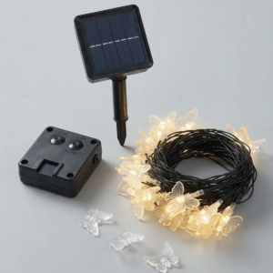 Guirnalda Solar Led 5m Mariposas - 01