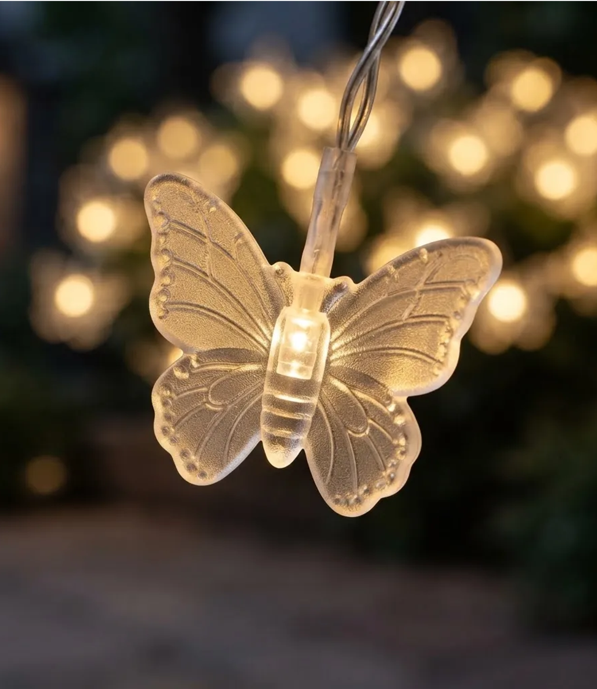 Guirnalda Solar Led 5m Mariposas - 02