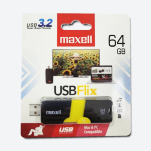 Pendrive USB2.0 MaxellFlix 64G - 02