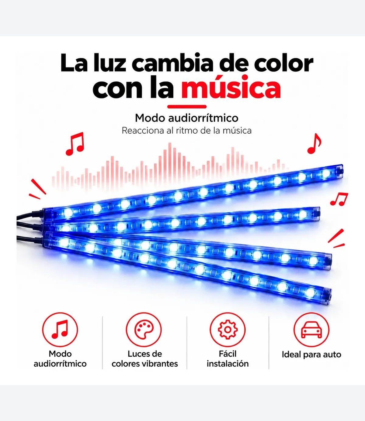 Tira Led Auto RGB CR-11 - 10